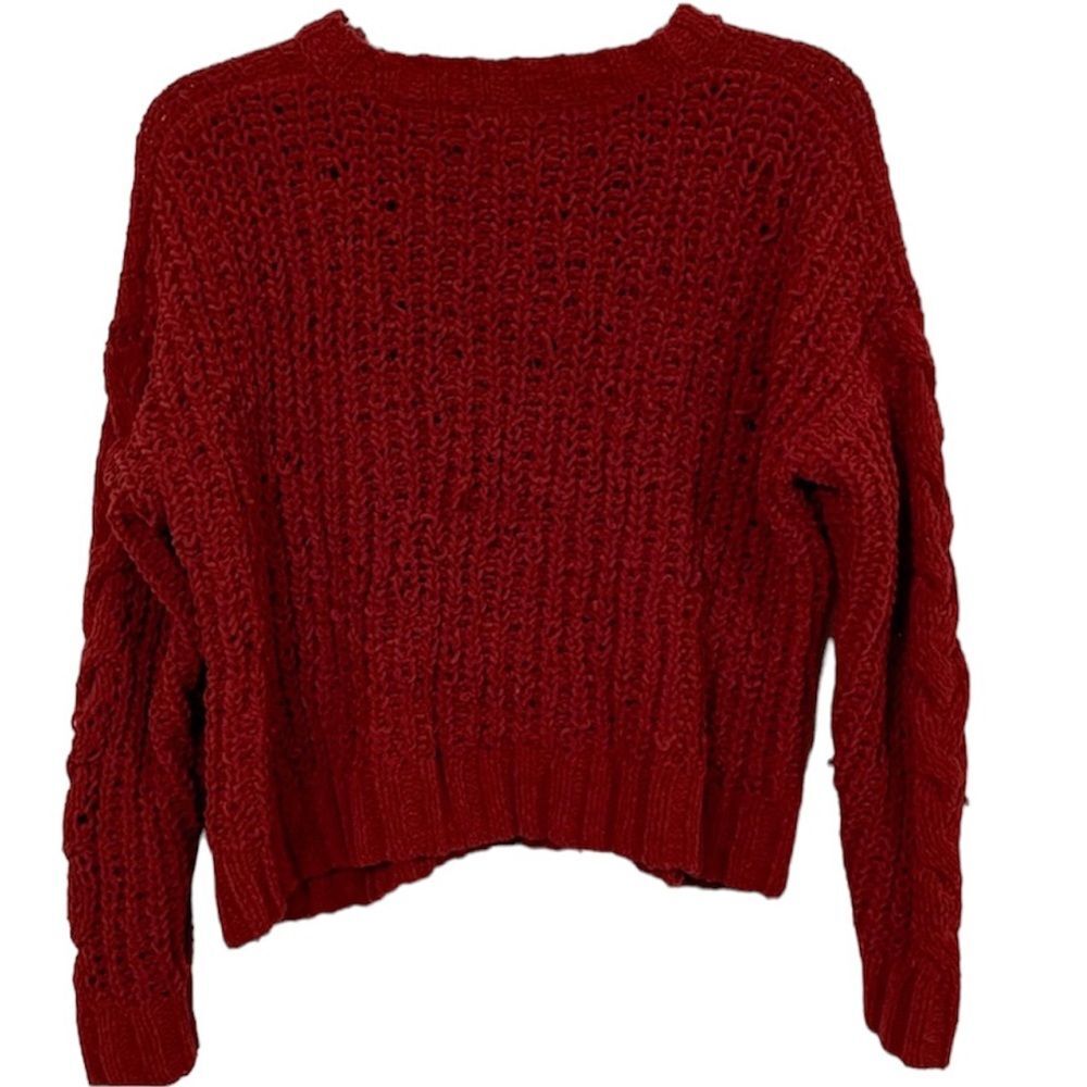 Aeropostale - Chenille Sweater, Coral, Women’s XS